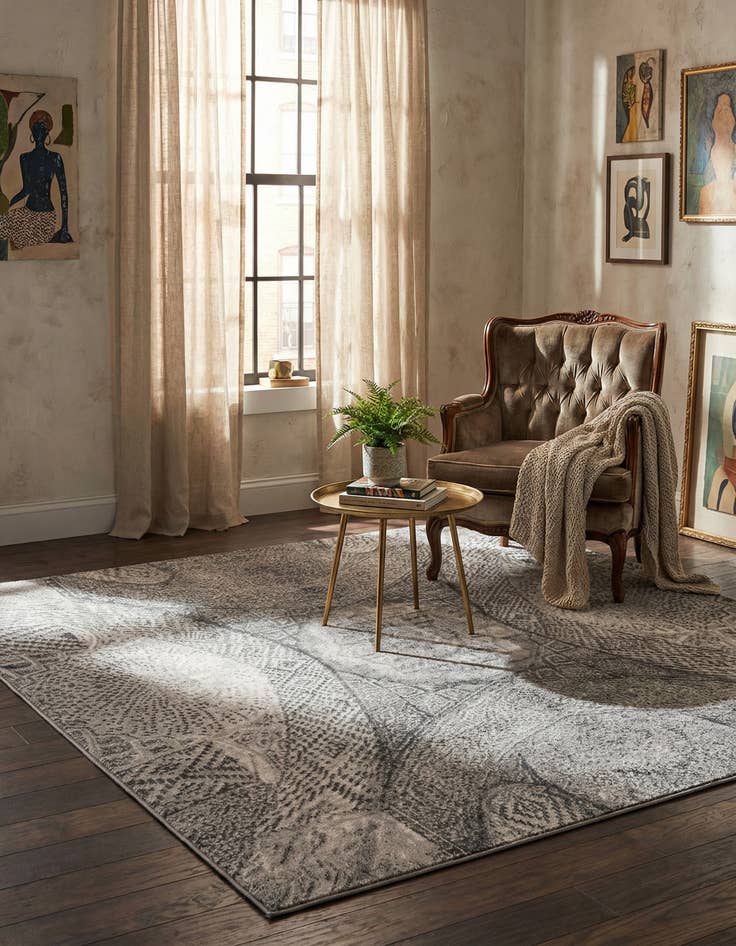 Detail image of 6' x 6' Monte Carlo Square Rug