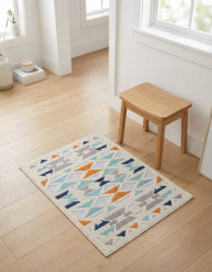 Detail image of 2' x 3' Easy-Clean Aruba Indoor / Outdoor Rug
