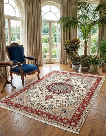 4' 11 x 6' 9 Tabriz Rug