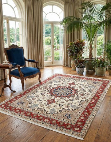 4' 11 x 6' 9 Tabriz Rug