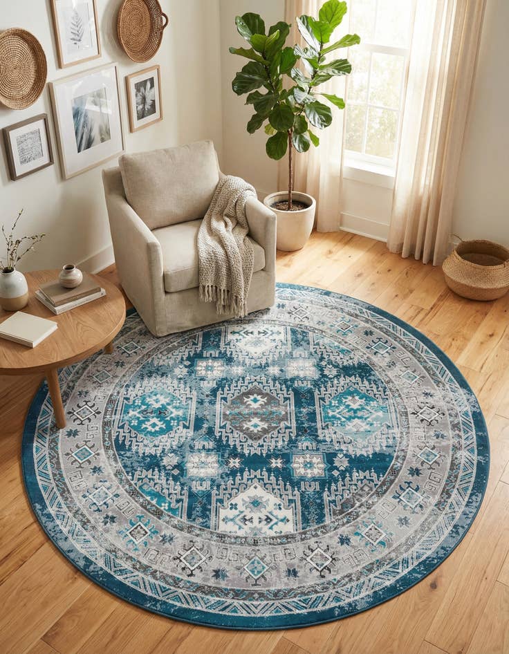 Detail image of 8' x 8' Aarhus Round Rug