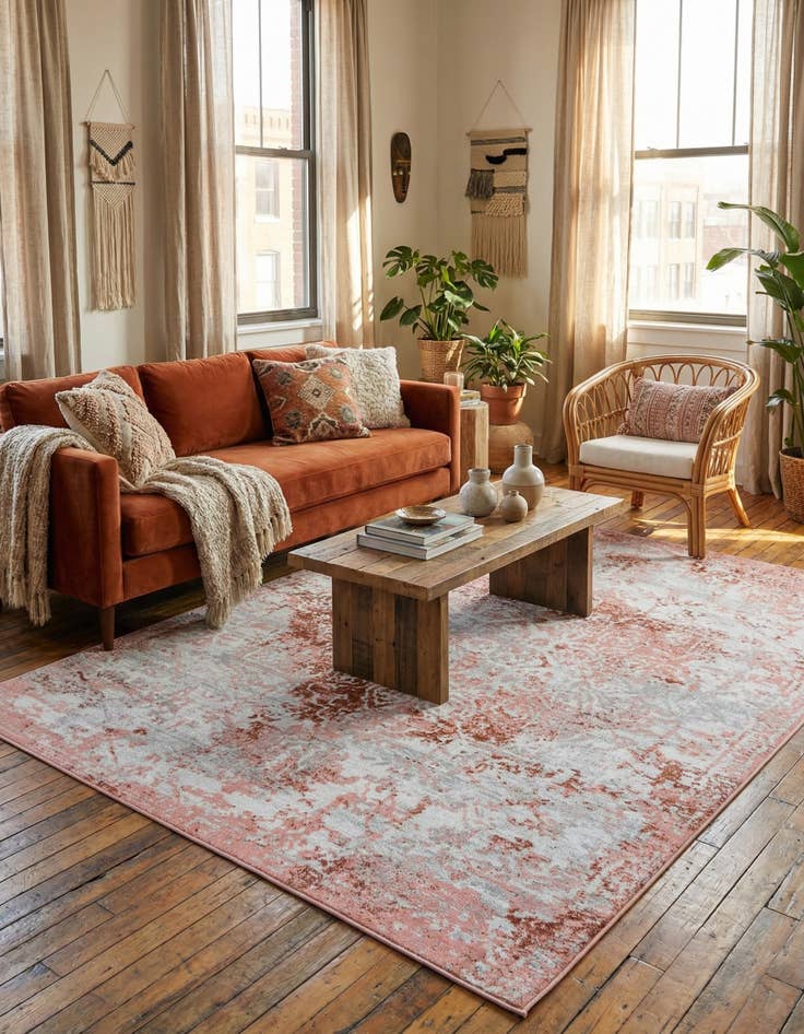 Detail image of 7' 10 x 10' Kamala Washable Rug