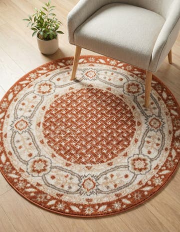 3' x 3' Charlotte Round Rug