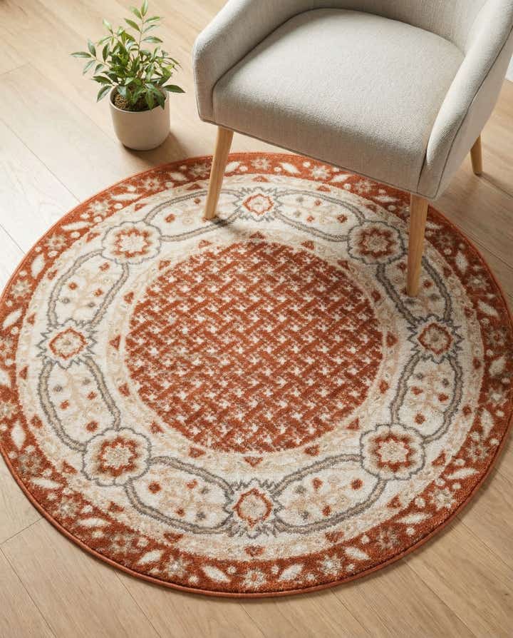 3' x 3' Charlotte Round Rug