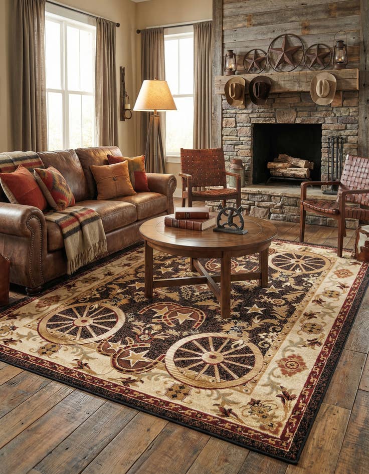 Detail image of 7' 10 x 10' Pioneer Rug