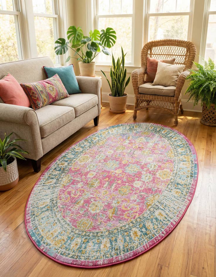 Detail image of 5' 5 x 8' Paragon Oval Rug