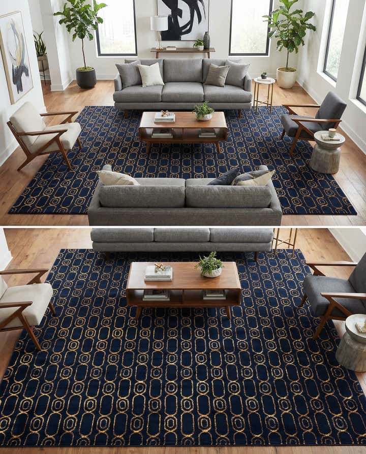 10' x 10' Vogue Geo Square Rug