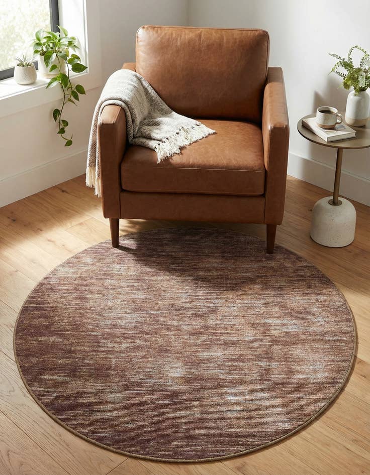 Detail image of 3' 6 x 3' 6 Asha Round Rug