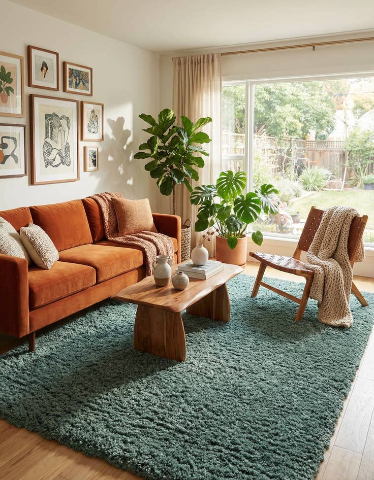 Detail image of 7' x 10' Infinity Shag Rug