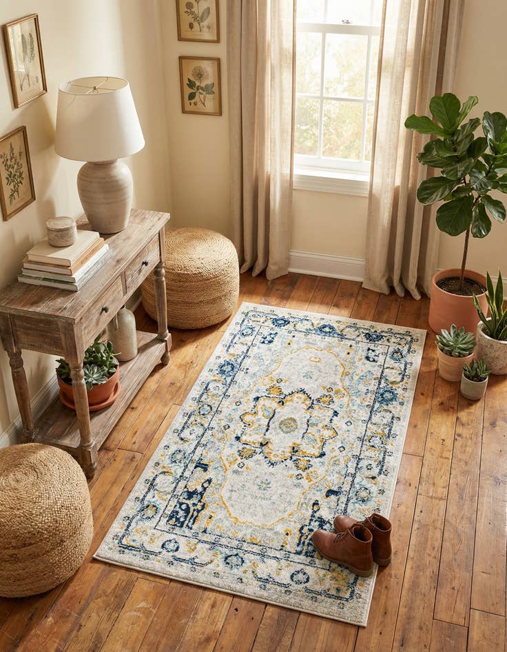 Detail image of 3' 3 x 5' 3 Madeline Vintage Rug