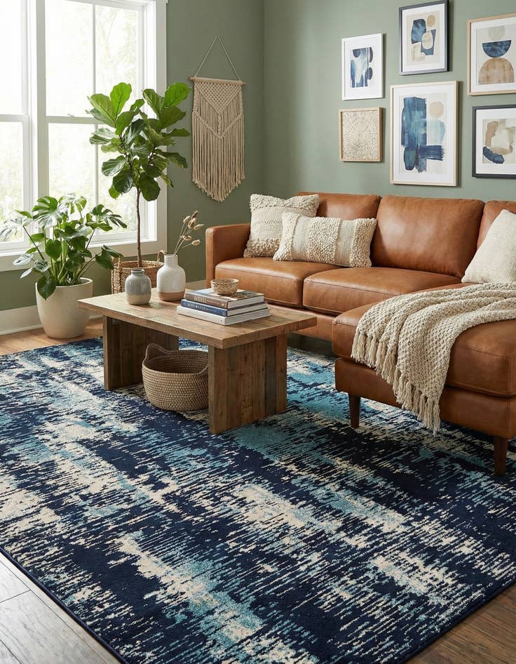 Detail image of 5' 3 x 8' Laguna Rug