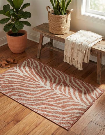 2' x 3' Easy-Clean Safari Indoor / Outdoor Rug