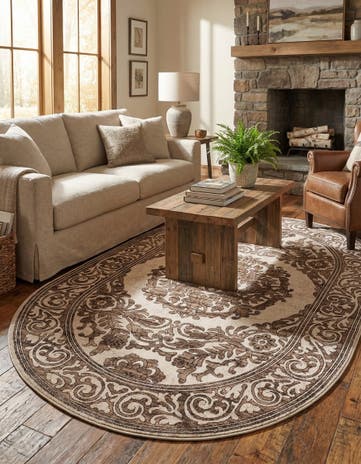7' x 10' Hermitage Oval Rug