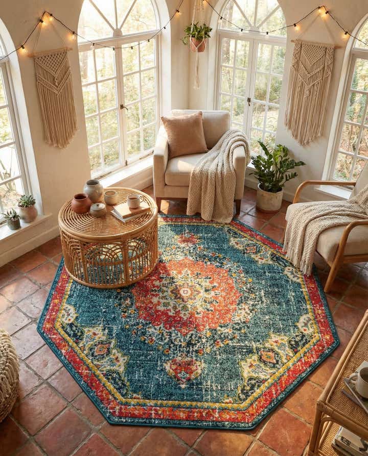 6' x 6' Madeline Octagon Rug