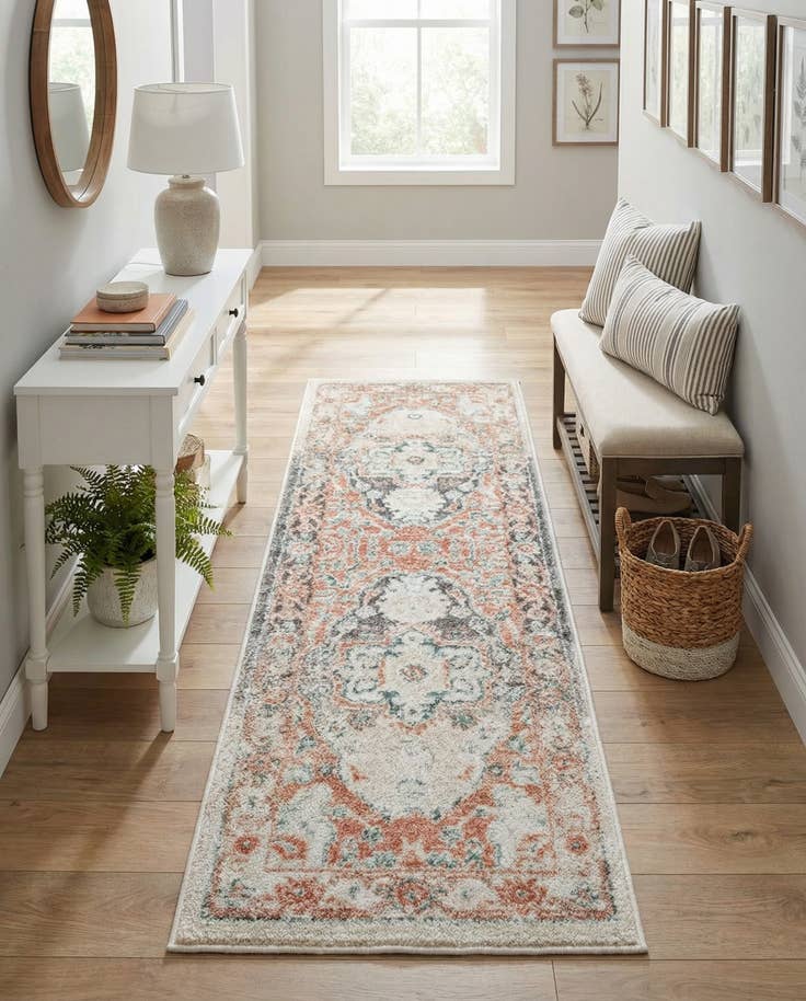 Detail image of 2' x 6' Madeline Vintage Runner Rug