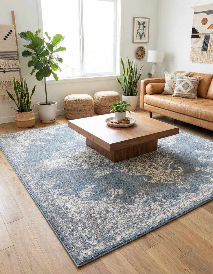 Detail image of 8' x 8' Mojave Square Rug