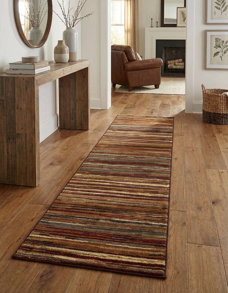 Detail image of 2' 2 x 10' Coffee Shop Runner Rug