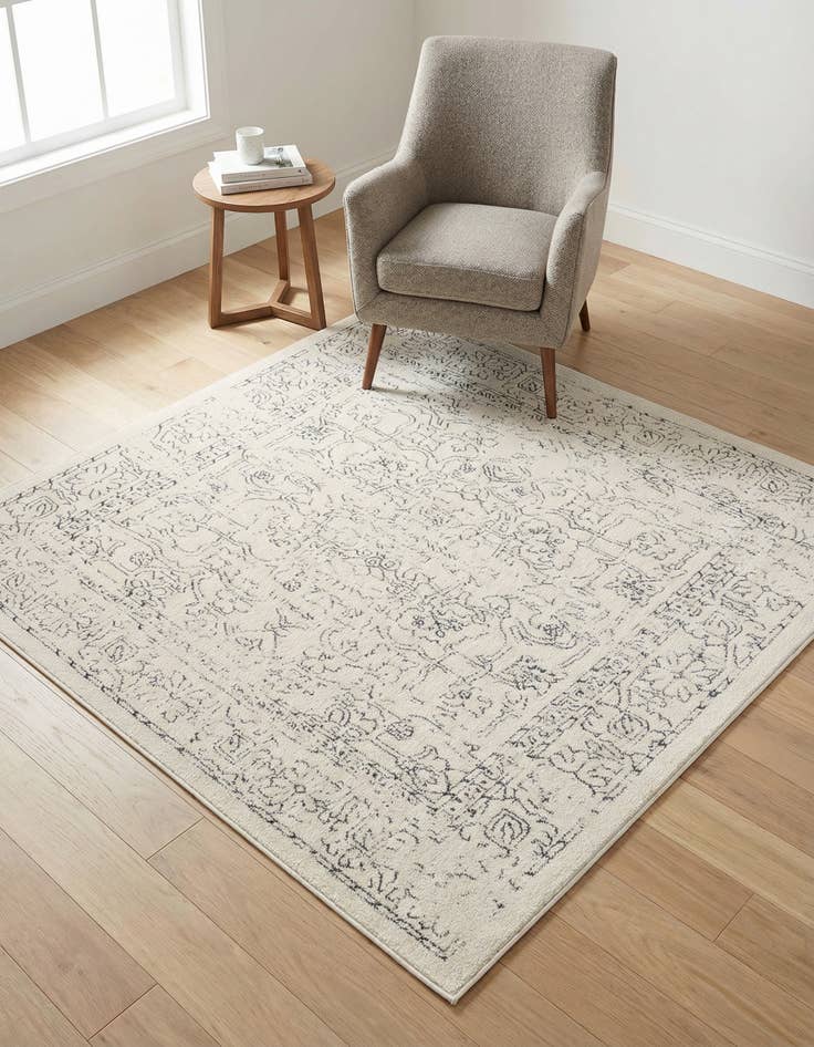 Detail image of 5' x 5' Isabella Square Rug