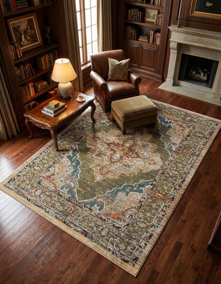 Detail image of 7' 10 x 11' Isabella Rug