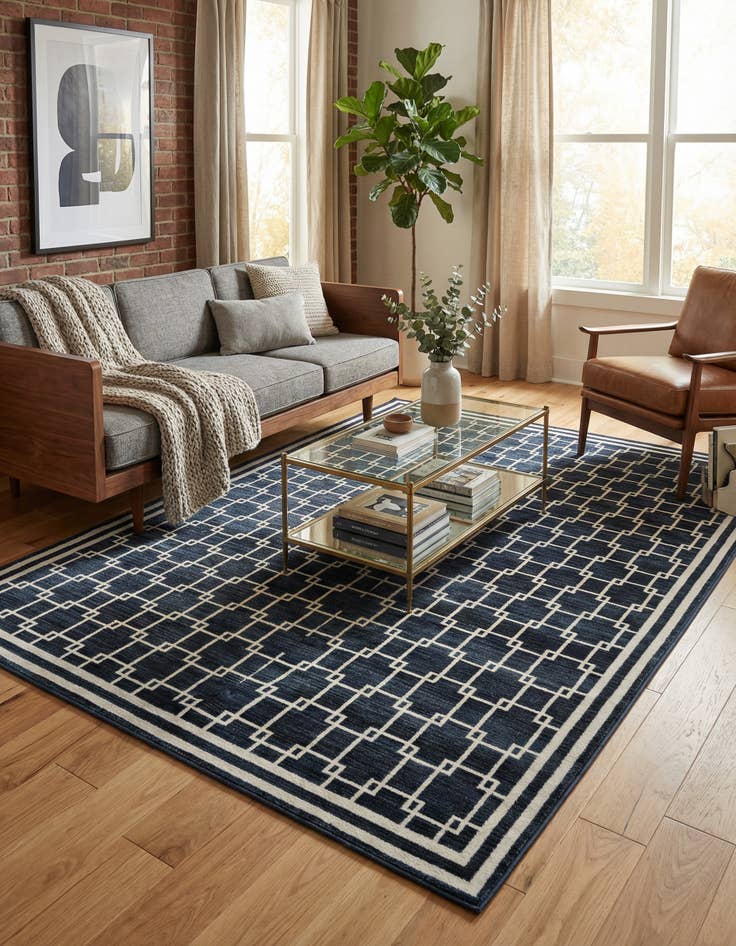 Detail image of Jill Zarin 5' x 8' Metropolitan Uptown Rug