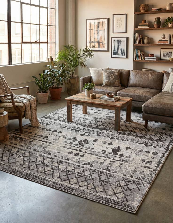 Detail image of 8' x 10' Leipzig Rug