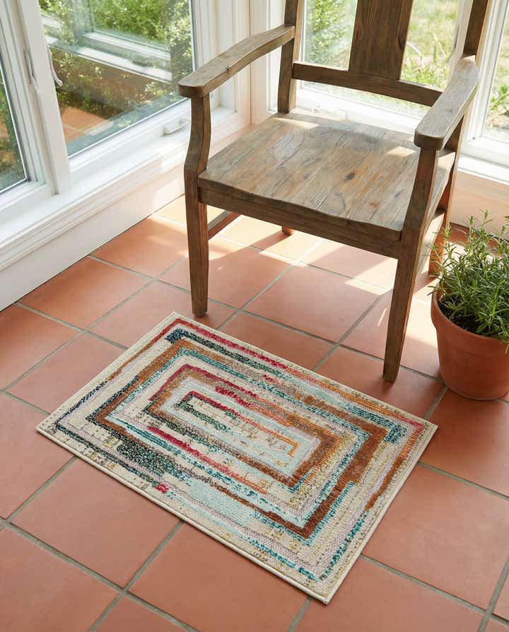 2' x 3' Easy-Clean Casablanca Indoor / Outdoor Rug