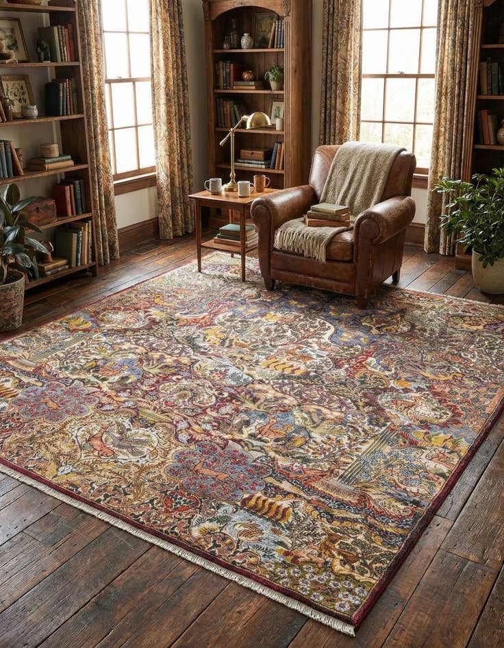 Detail image of 7' 9 x 7' 9 Boutique Square Rug