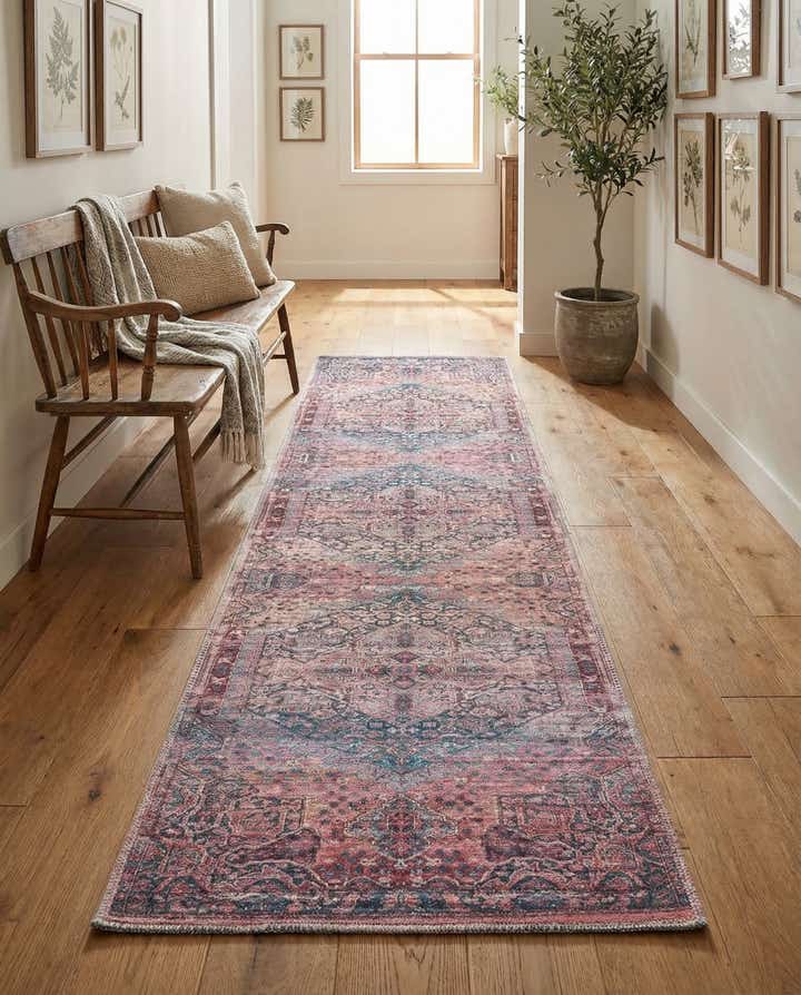 2' x 6' Washable Maahru Runner Rug