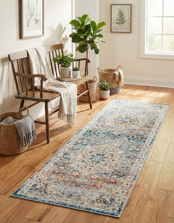 Detail image of 2' x 6' Newport Runner Rug