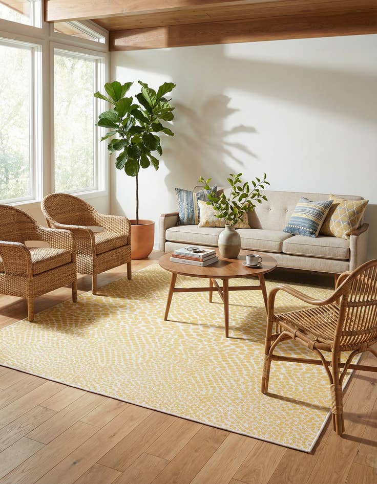 Detail image of 7' 10 x 10' Washable Jill Zarin Cape Town Indoor / Outdoor Rug