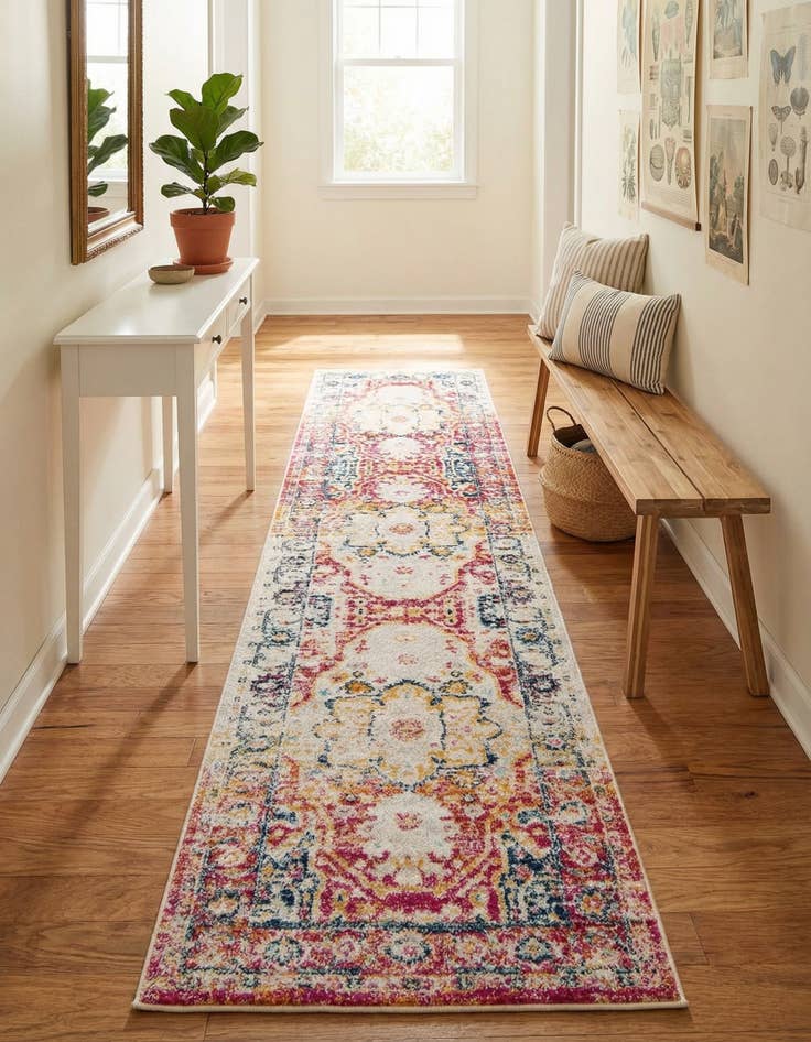 Detail image of 3' x 13' Madeline Vintage Runner Rug