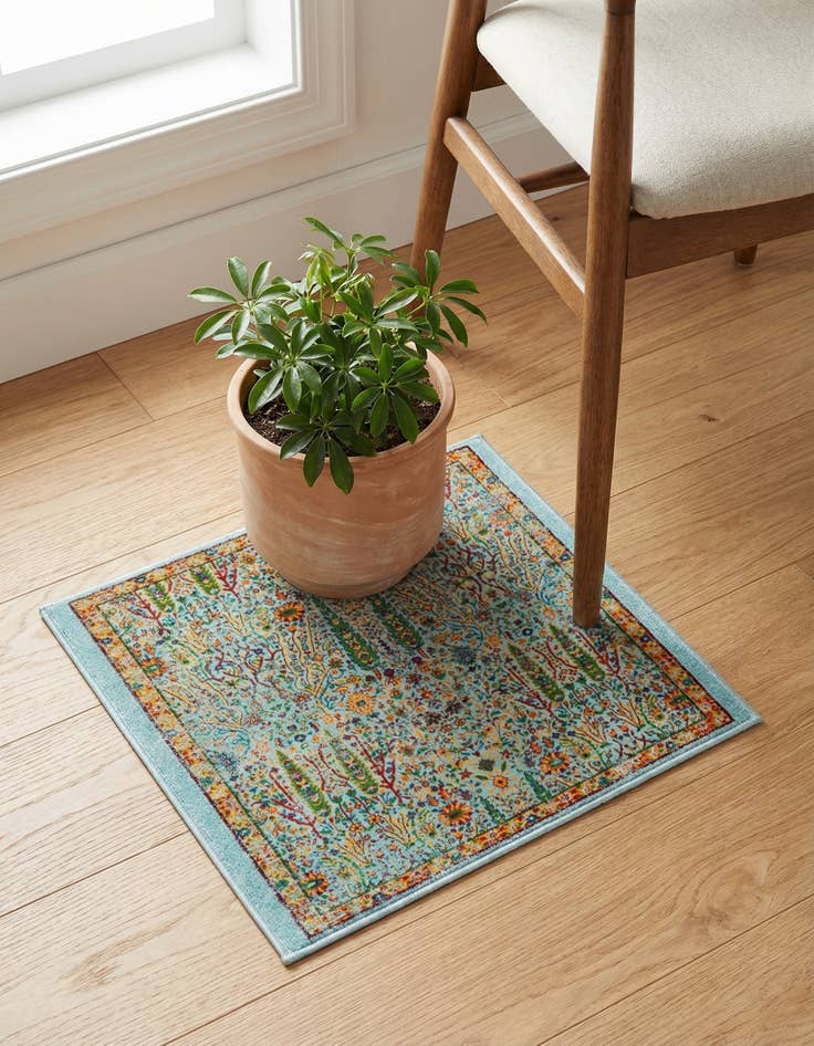 Detail image of 1' 4 x 1' 4 Calypso Sample Rug