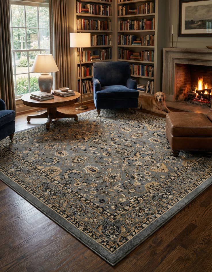 Detail image of 7' 10 x 7' 10 Yasmin Square Rug