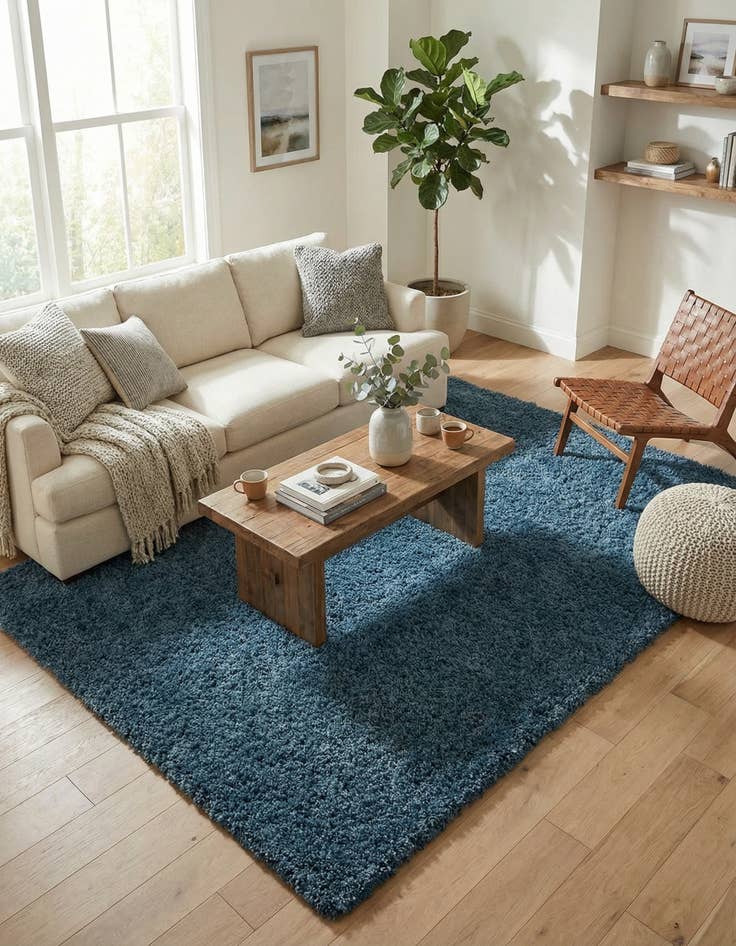 Detail image of 7' 7 x 11' Zermatt Shag Rug