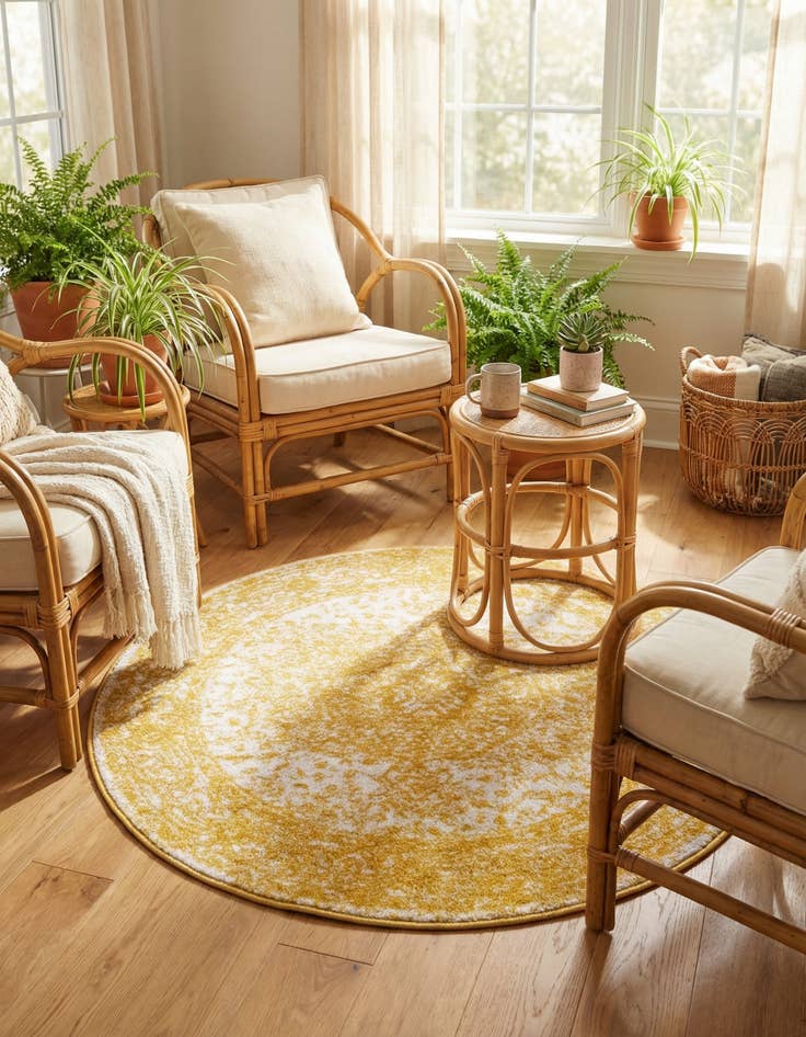 Detail image of 3' x 3' Bexley Round Rug