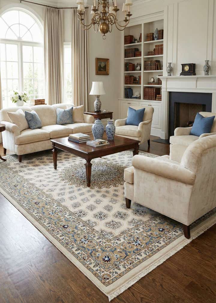 10' x 13' Nain Design Rug