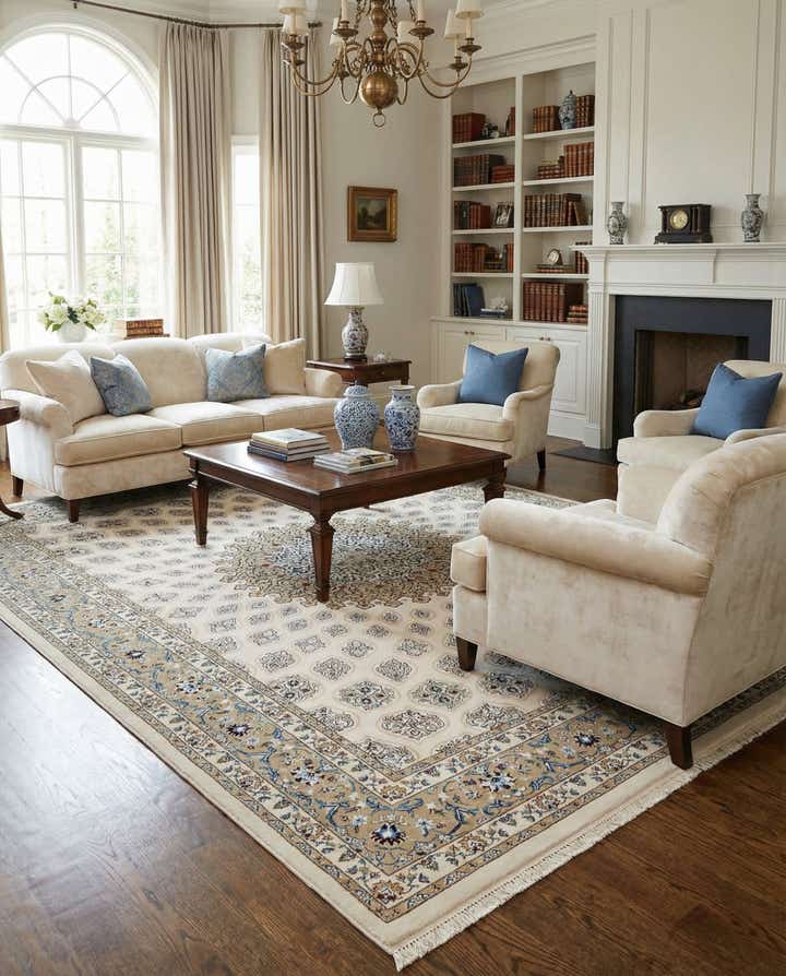 10' x 13' Nain Design Rug