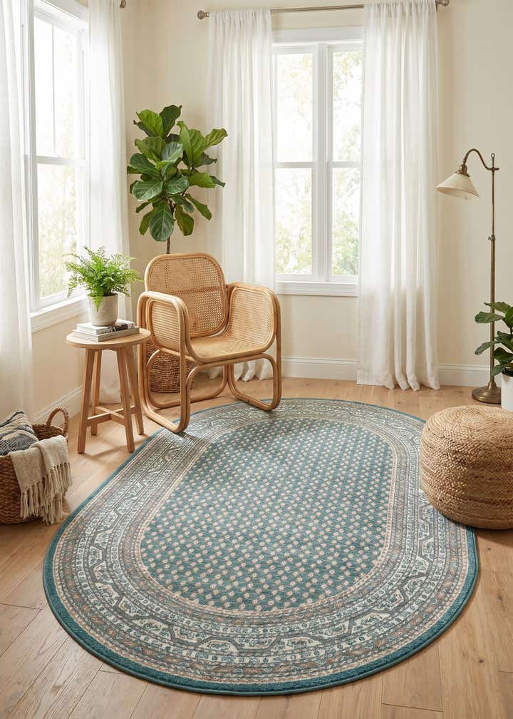 5' x 8' Tribeca Oval Rug