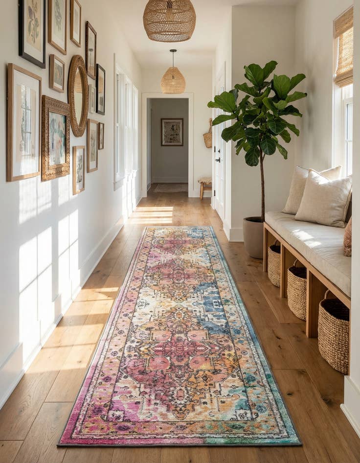 Detail image of 2' 7 x 13' Medina Runner Rug