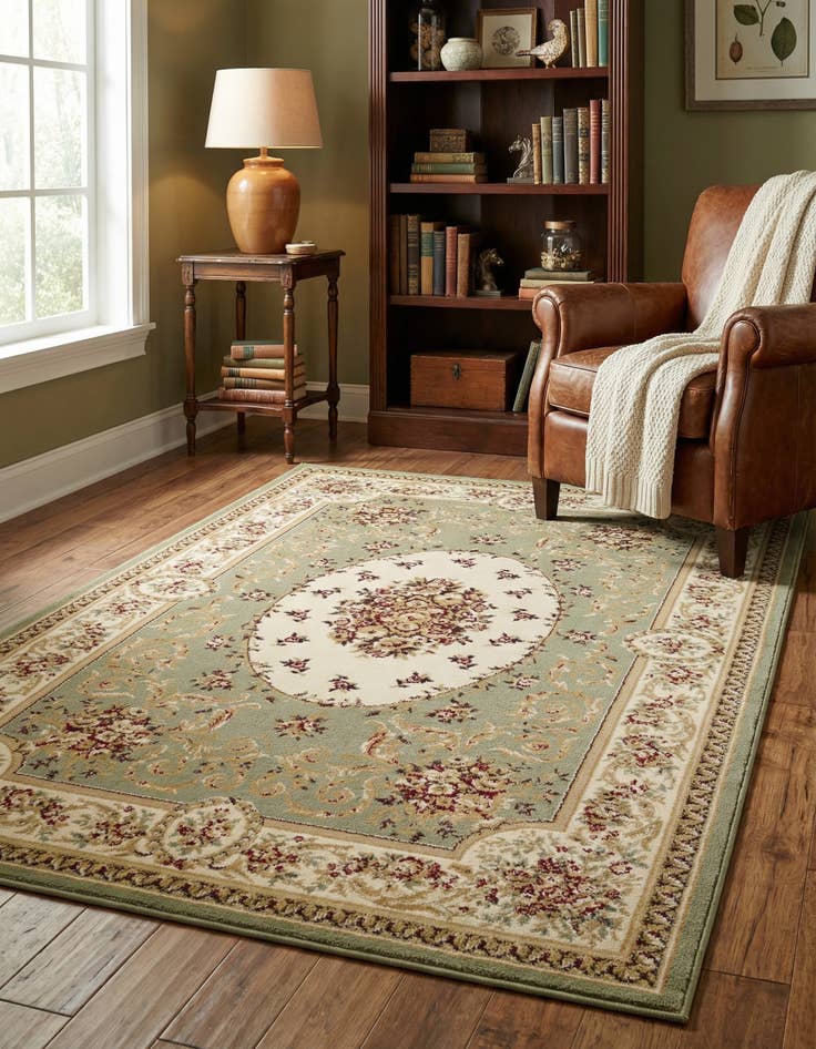 Detail image of 5' 3 x 8' Chateau Rug