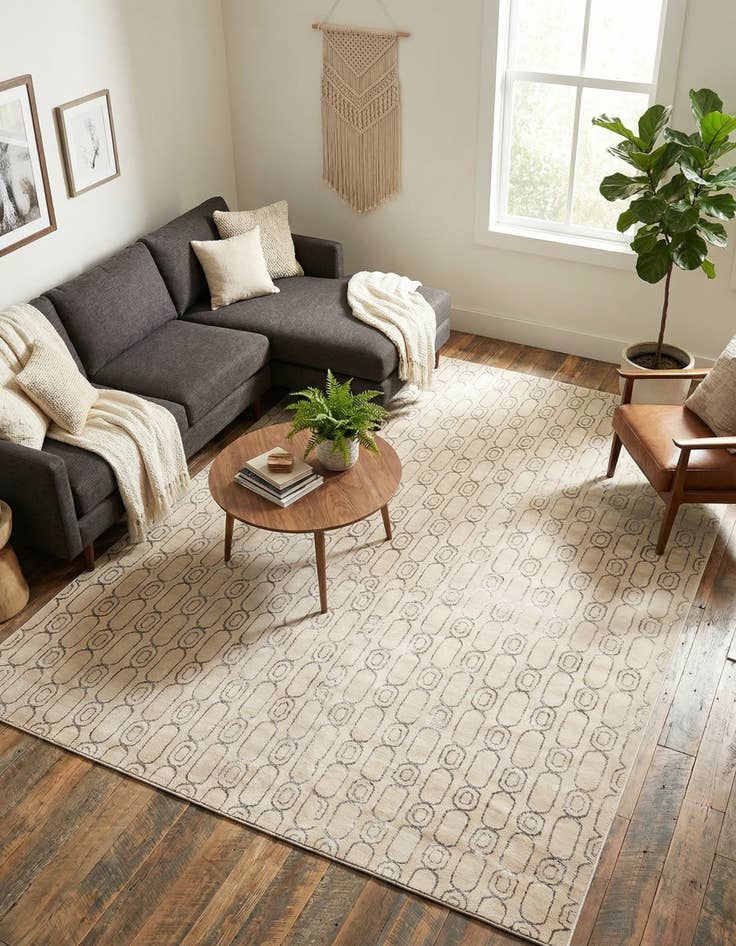 Detail image of 10' x 13' Vogue Geo Rug