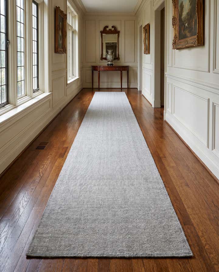 3' 3 x 19' 8 Hand Woven Jill Zarin English Manor Wool Runner Rug