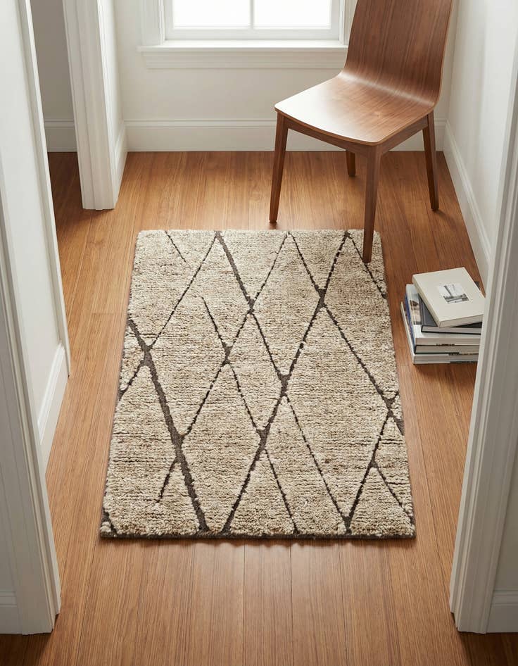 Detail image of 2' x 3' 1 Atlas Moroccan Wool Rug