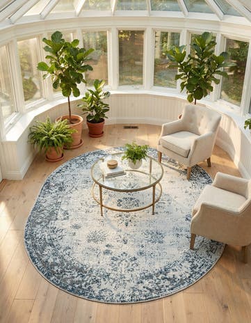 7' 10 x 10' Monte Carlo Oval Rug