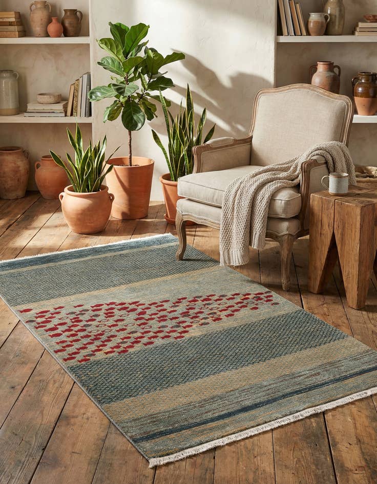 Detail image of 3' x 5' 3 Kashkuli Gabbeh Rug