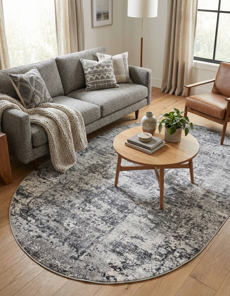 Detail image of 5' 3 x 8' Finsbury Oval Rug