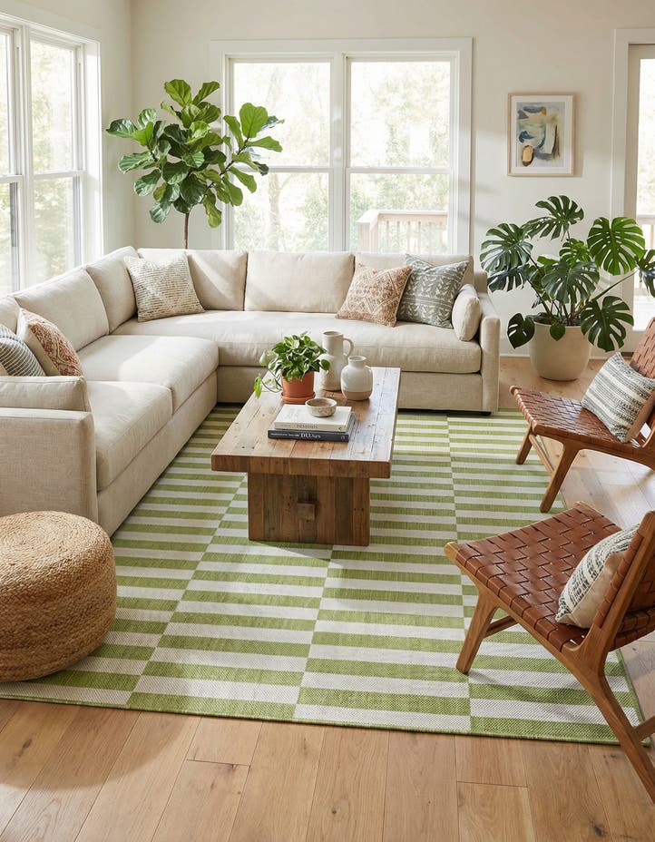 9' x 12' Easy-Clean Ribbon Indoor / Outdoor...