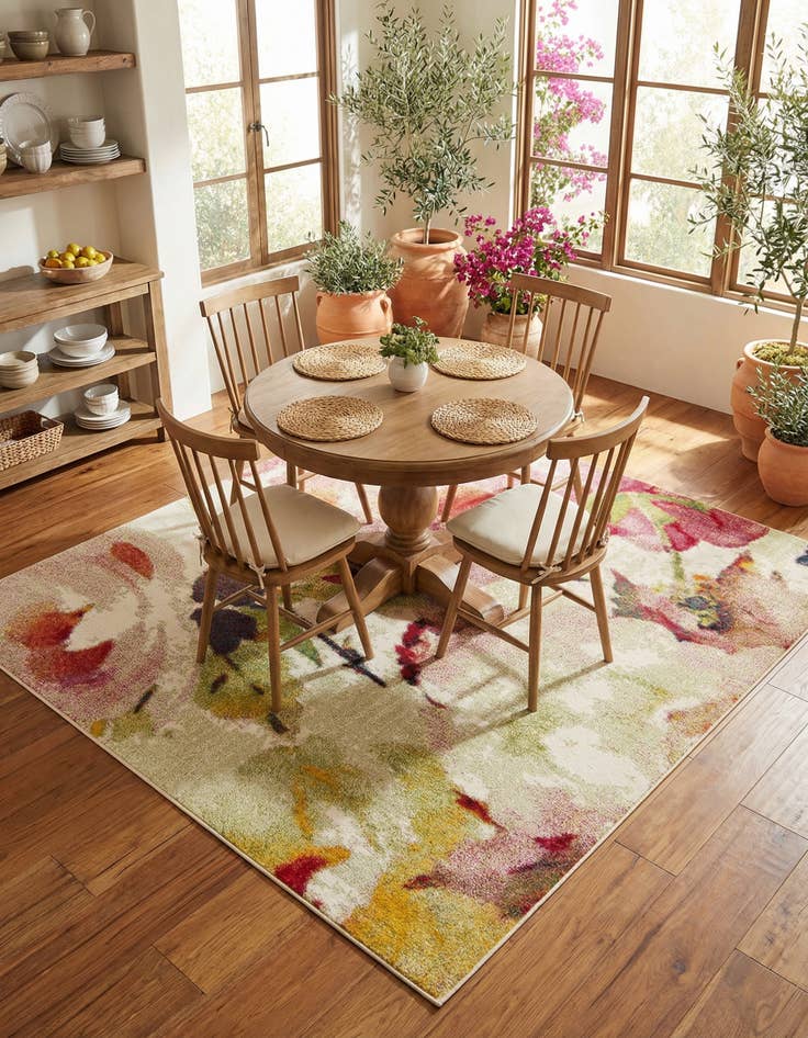 Detail image of 7' 10 x 7' 10 Tuscany Square Rug