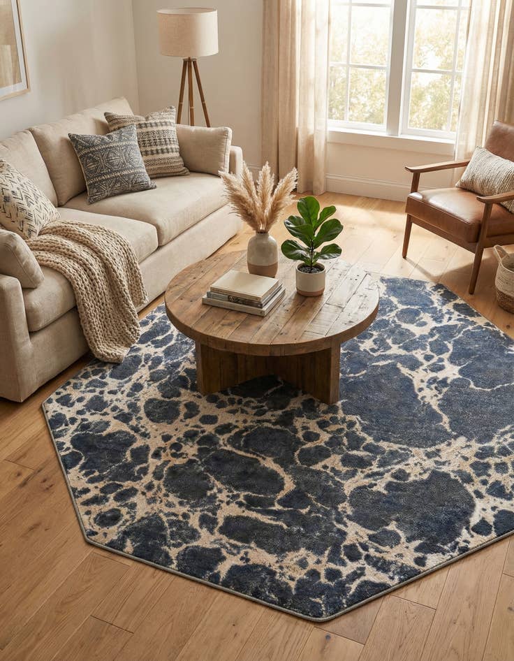 Detail image of 6' x 6' Oasis Octagon Rug