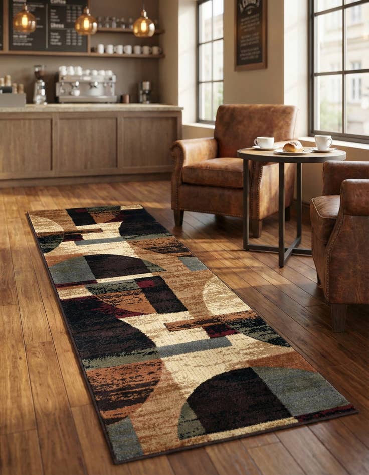 Detail image of 2' x 6' Cafe Runner Rug
